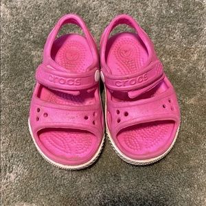 Toddler girl Crocs sandals